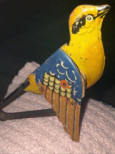 Old german tin mechanical - old,
