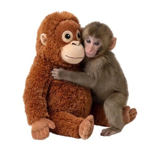 Orangutan stuffed animal - orangutan,