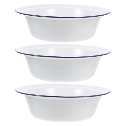 Pcs enamelware mixing bowls - pcs,