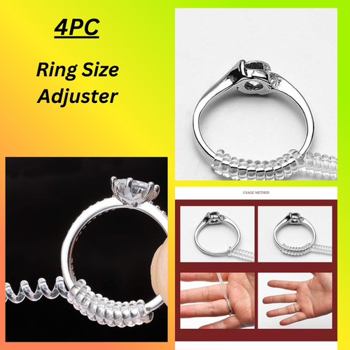 4pcs ring size - size, adjuster