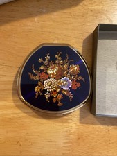 VINTAGE STRATTON BLUE ENAMEL