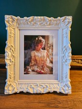 Ornate Vintage Style White