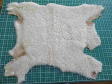 White Soft Curly Sheepskin