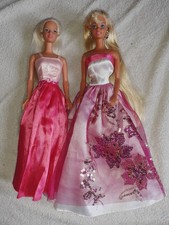 Vintage 1990s 1980s BARBIE Dolls Set - Blonde Hair