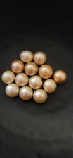 South See Golden Natural Cultured Loose Pearls Undrilled