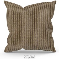 Pair Of Large Super Soft Jumbo Cord Cushions 24"(60x60cm)