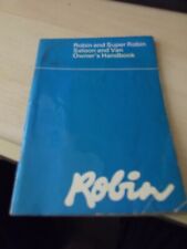 CLEAN USED GENUINE RELIANT ROBIN & SUPER ROBIN SALOON & VAN OWNERS HANDBOOK 1973