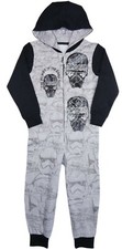 Star Wars Stormtrooper Boys Sleepsuit Pyjamas All in one One piece 4-14 Year