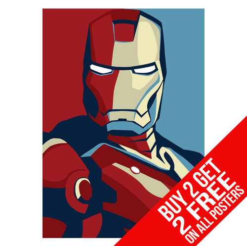 Iron man hope marvel poster - hope,