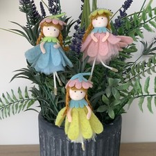 Felt Spring Flower Girl