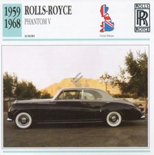 1959-1968 ROLLS ROYCE PHANTOM