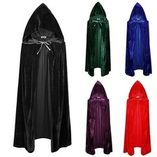 Unisex Hooded Cloak Medieval