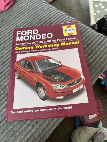 Ford mondeo mk3 haynes owners - mondeo,