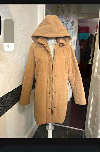 Women tan hooded - women’s,