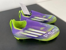 Junior Adidas F50 League Firm Ground Boots - Size UK 13 K RRP £54.99 - BNWT