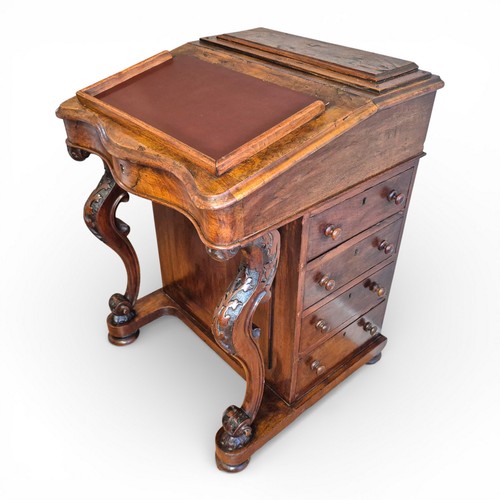 Antique victorian burr - antique, walnut