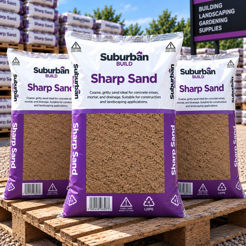 Sharp sand 125kg major - sand, bags
