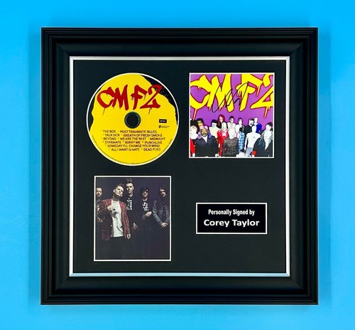 Corey taylor signed photo - photo, &