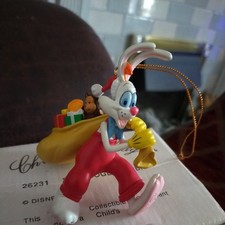  Roger Rabbit  Christmas Ornament Grolier please read description see photos 