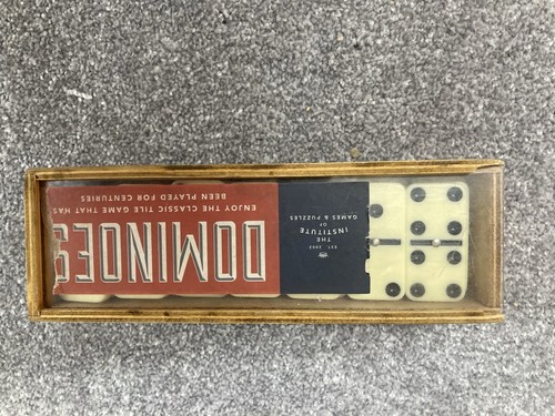 Piece double six - 28-piece, dominoes