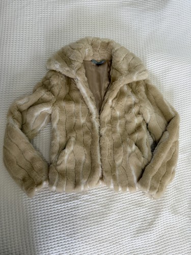 Y2k vintage faux fur patterned - y2k,