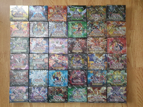 Sealed booster boxes - yu-gi-oh!,