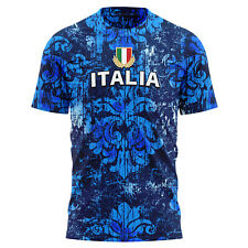 Italia Retro Rugby T Shirt For Men Sports Personalised Him Supporter Fans Fra...