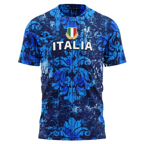 Italia retro rugby shirt for - italia, t