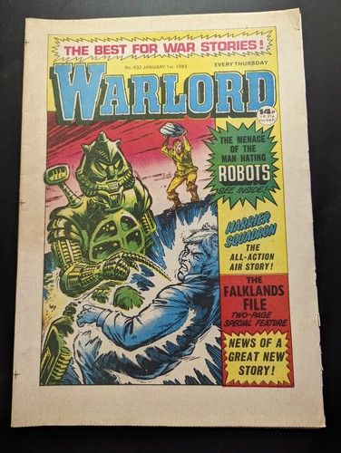 Warlord comic 432 - warlord, january