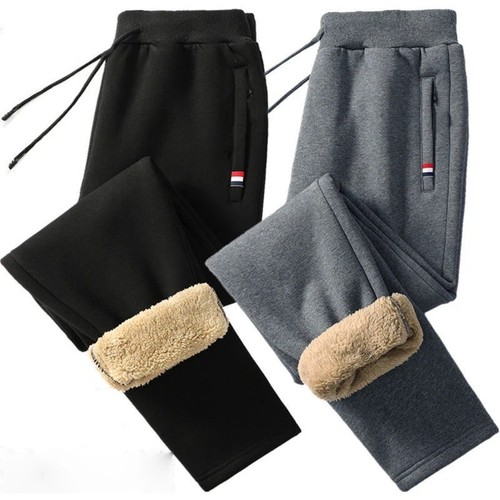 Mens winter fleece sweatpants - mens,
