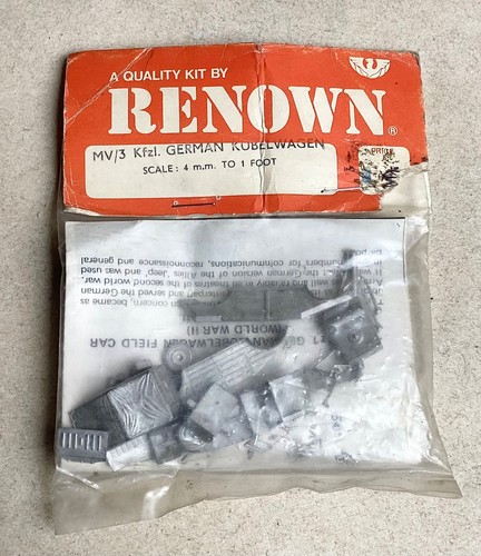 Renown 4mm white metal - -,
