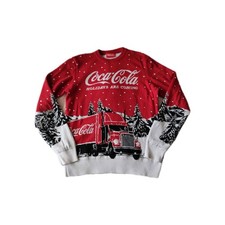 Women's Coke Cola Christmas Jumper Size S
