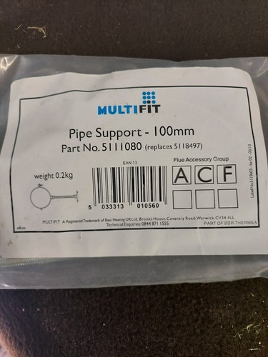 Five multifit 100mm flue - multifit,