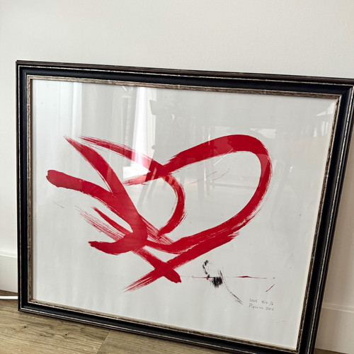 Picasso love signed numbered - signed,