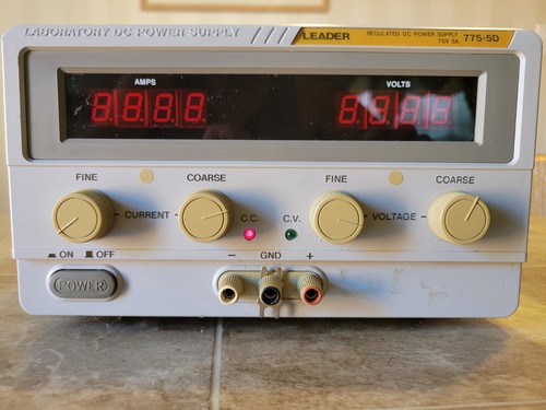 Leader 775 regulated dc - leader,