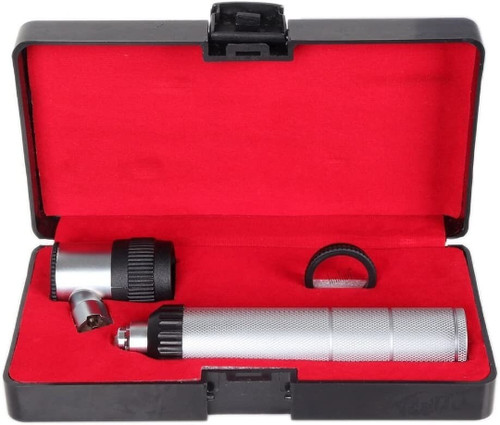 Dermatoscope black silver - dermatoscope, black/silver