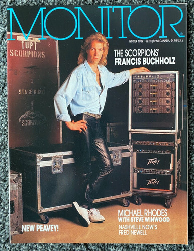 Peavey monitor scorpions 1989 - peavey, monitor-scorpions-1989