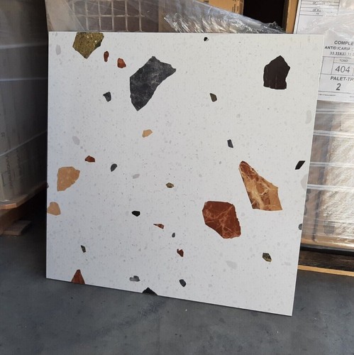 Stracciatella white terrazzo - stracciatella,