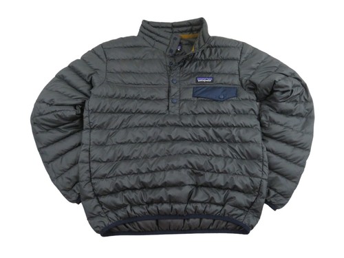 Patagonia down snap pullover - down,