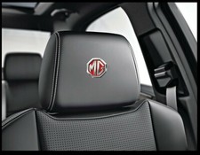 6x MG Motor Logo Headrest Seat