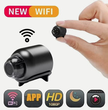 1080P Mini Camera Wireless WiFi Security Surveillance Tiny Cam Night Vision UK.