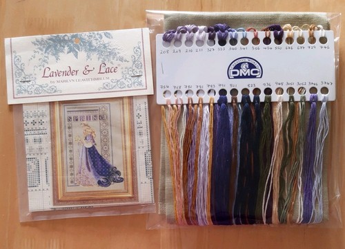 Lavender lace kit - lace, celtic