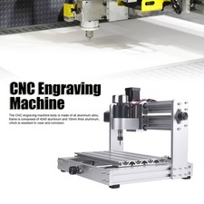 CNC Engraving Machine Small 3 Axes Cutting Machine CNC Router Set(EU Plug ) FST