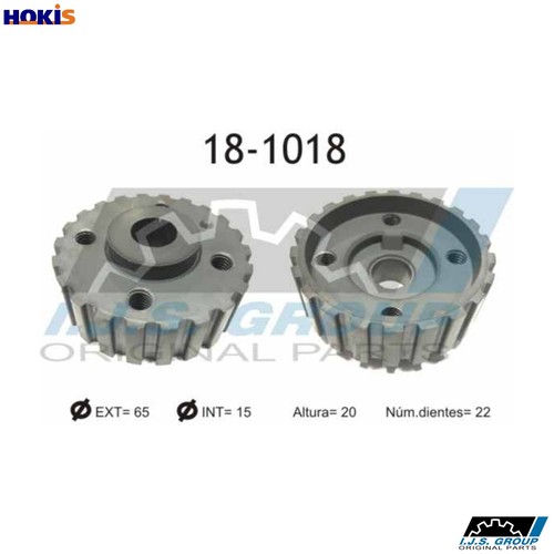 Sprocket crankshaft 1018 - sprocket,