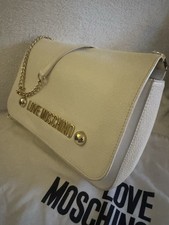 Beautiful Cream Love moschino Bag