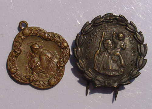 Vintage catholic lot saint - vintage,