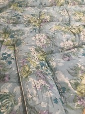 Antique blue eiderdown feather quilt