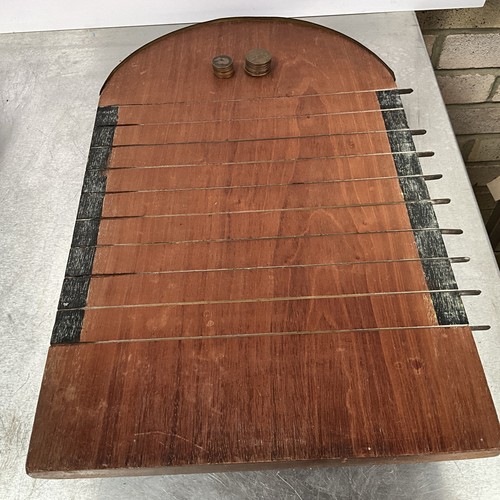 Large vintage wooden shove - large,