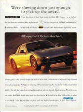 1993 Mazda RX-7 Slowing Down
