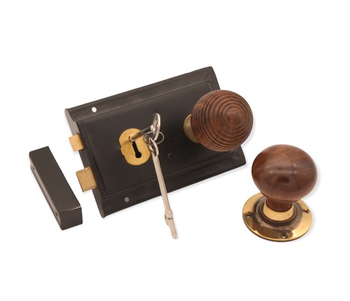 Black double handed - rim, lock